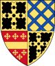 Arms of Greville quartering Willoughby and Beauchamp (Earl of Warwick, etc.)
