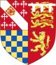 Arms of Howard (augmented) quartering Arms of Thomas of Brotherton, Warenne, and Fitzalan (The Most Noble The Duke of Norfolk, Patron of CUH&GS)