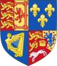Royal Arms of Great Britain, France, Ireland, Hanover, and Brunswick (1714–1801)